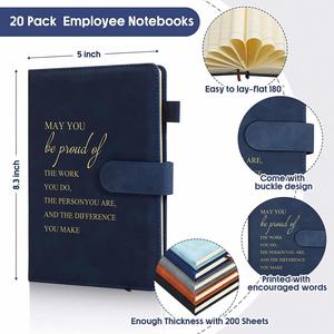 Hot Sale Customized Leather A5 Magnetic Button <b>Notebook</b> <b>Set</b> Business Office Work Conferences Promotional Corporate Gift Notepad - Product Image 3
