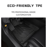 Tapis de sol de voiture 3d 5d TPE pour l'usine Tapis de sol de voiture TPE pour Mercedes Benz GLE GLB C-CLASS