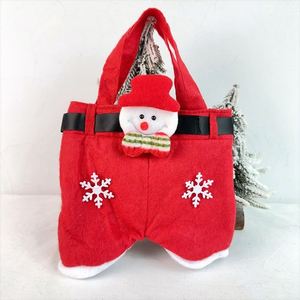 Factory Wholesale <b>Christmas</b> Candy Treat <b>Bags</b> Santa Pants Gift <b>Bags</b> <b>Christmas</b> Decorations Gift <b>Bags</b> - Product Image 4