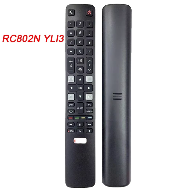 Original Remote Control RC802N YLI3 ERC802N YLI3 TV Remote Control for TCL 06-IRPT45-ERC802N