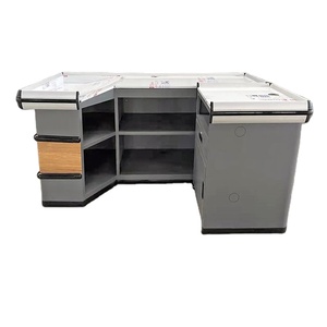 Comptoir de réception de salon de beauté Table de caisse et de caisse pour utilisation <span class=keywords><strong>en</strong></span> <span class=keywords><strong>magasin</strong></span> Design élégant et élégant - Product Image 6