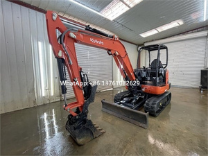 เครื่องจักรก่อสร้างมือสอง รถขุดขนาดเล็ก Kubota Kx040-4 สำหรับขาย แบบตีนตะขาบ - Product Image 3