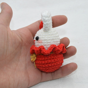 Un ornements avec l'image d'un petit lapin est <span class=keywords><strong>très</strong></span> mignon et c'est un accessoire idéal à porter sur le corps. - Product Image 6
