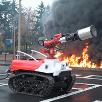 Robot industriel intelligent DIMA de grande hauteur pour le sauvetage en cas d'incendie, canon à eau haute pression