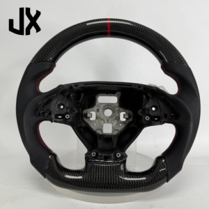 Volant en cuir pour <span class=keywords><strong>Chevrolet</strong></span> <span class=keywords><strong>Camaro</strong></span> SS <span class=keywords><strong>Corvette</strong></span> C7 2014 2016 2017 2018 2019 2020 Volants en fibre de carbone - Product Image 6