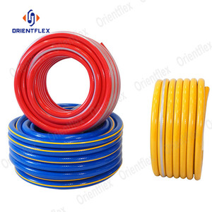 <span class=keywords><strong>Tuyau</strong></span> d'<span class=keywords><strong>arrosage</strong></span> de jardin flexible en PVC, 200 pieds, vert/jaune, anti-corrosion, protection UV, diamètre 19 mm - Product Image 1
