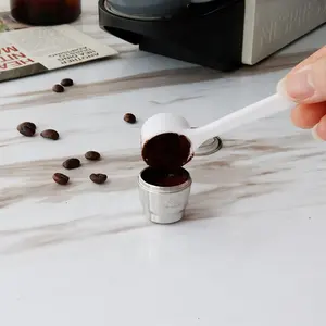 Herbruikbare Nespresso Pod Rvs Hervulbare Koffie Capsules Voor Nespresso Lattissima
