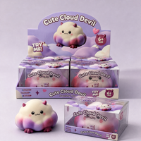 Jouet Squishy Zhaoan Jumbo Mignon Nuage Diable en TPR à Remontée Lente Anti-Stress pour Enfants