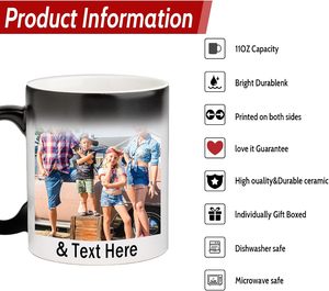 Personalización al por Mayor de Tazas de Cerámica Blanca de 11 oz para Sublimación, Tazas de Navidad con Logotipo Personalizado, Tazas para Café, Té y Leche, en Blanco para Imprimir - Product Image 5