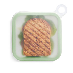 Mini Bento Box Portable Sandwich Toast Silicone Lunch Box