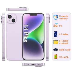 โทรศัพท์มือถือแท้ 100% รุ่น 14 Plus ความจุ 128GB/256GB รองรับ 5G กล้อง 12MP ของแท้ 100% บริษัทของเราจำหน่าย 1 เครื่อง - Product Image 1