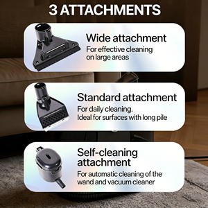 Compact Corded High Efficiency Deep Stain Removal Steam Sanitizing All-in-One Cleaner for Indoor Upholstery <b>Sofa</b> Drape <b>Floor</b> Mat - Product Image 5