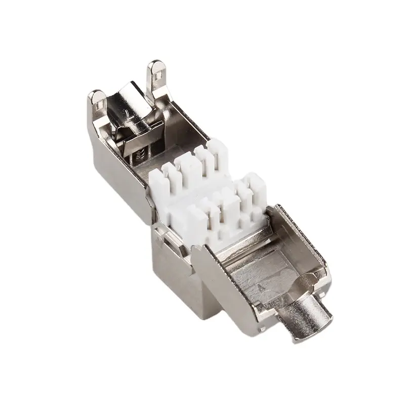 Keystone जैक rj45 महिला कनेक्टर केबल keystone rj45 एफ़टीपी cat6a utp faceplate नेटवर्क rj45 keystone