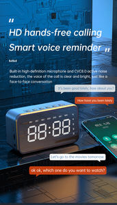 ลำโพงวูฟเฟอร์ซับ<span class=keywords><strong>คาราโอเกะ</strong></span>ซึ่งเล่นเพลงและมีนาฬิกาปลุกจะขายใน2023 - Product Image 4