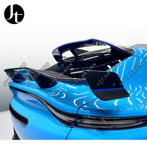 Para <span class=keywords><strong>Aston</strong></span> Martin DBX 2020 2021 <span class=keywords><strong>2022</strong></span> 2023 2024 Real M estilo fibra de carbono coche alerón trasero maletero alerón - Product Image 1