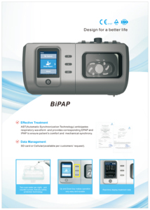 Ventilador Portátil con Humidificador Calefactado, Alivio para el Sueño Profundo, Máquina <span class=keywords><strong>CPAP</strong></span>/BIPAP para la Apnea del Sueño con Mascarilla Facial Completa - Product Image 5