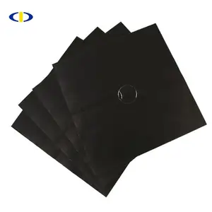 Grosir baking oven cover-PFOA FREE 0.20MM Ovens Stove Bake Liner Gas Stove Cover Burner Protector Stove Burner Covers