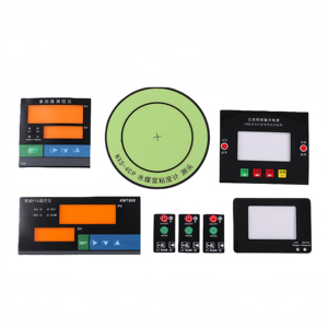 Panneau frontal en acrylique de conception OEM XAT, écran PMMA imprimé, étiquette adhésive, superposition en plastique - Product Image 4