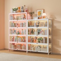 Vitrine en métal pour figurines, meuble de rangement en fer pour modèles et briques LEGO