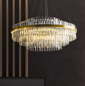 Zèle éclairage hôtel contemporain led luminaires suspendus plafond k9 cristal lustres de luxe moderne - Product Image 2