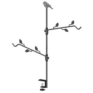 ที่แขวนอาหารนกโลหะ TJ-029 สำหรับแขวนกลางแจ้ง ทนทาน ใช้ได้ทั้งเป็นที่ให้อาหารและน้ำ ดีไซน์เรียบง่ายรูปทรงสี่เหลี่ยมผืนผ้า - Product Image 2