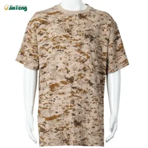Custom Logo T Shirts Saudi Digital Camouflage T-Shirt Quick Dry Polyester Shirts Short Sleeves