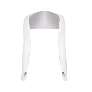 Women's Outdoor Cycling Arm Sleeves Solid Color Anti-Uv Protection Long Sleeve <b>Sunscreen</b> Cover For Sports Activities - Product Image 1