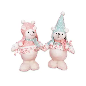 Grande volume de bonecos decorativos de pelúcia, preço preferencial, urso de pé, bonecas decorativas em massa, decoração personalizada em cantão, china