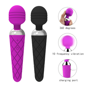 Vibromasseur <span class=keywords><strong>AV</strong></span> Wand, jouet sexuel chinois pour femmes, vidéos, 12 vitesses, puissance, vibromasseurs oraux pour clitoris pour femmes, rechargeable par USB - Product Image 2