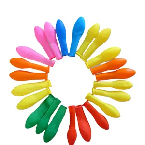 Soft texture men and women toy colorful water balloons material security 3inch small ballon for playground dart shoot game