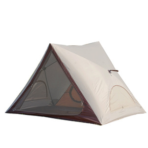 Vente directe d'usine, tente de camping automatique triangulaire quatre saisons en Oxford, abri de plage portable avec protection UV - Product Image 1