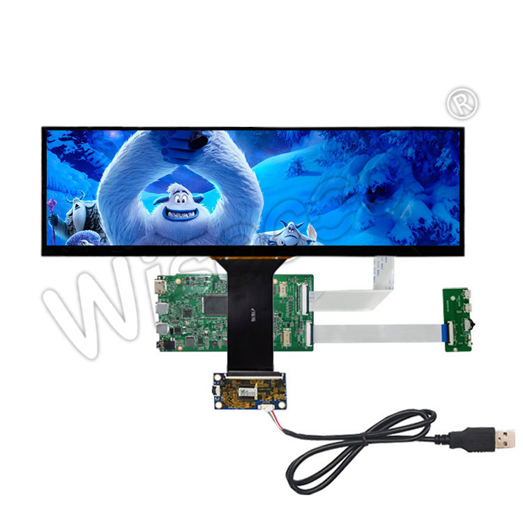 12.6 Inch Touchscreen LCD Display - 1920x515 USB Type-C Aida 64