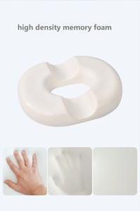 Almohada de espuma viscoelástica para el dolor de coxis, cojín de asiento de mejor soporte para el hogar y la Oficina, cojín de silla de <span class=keywords><strong>donut</strong></span> para el embarazo - Product Image 5
