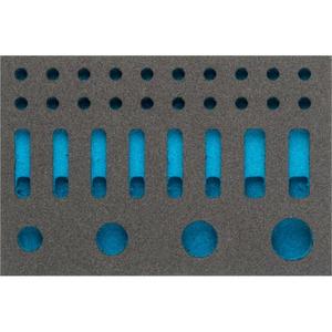 HAZET - 163-346L Inserto de espuma blanda de 2 componentes para 1557/32 - EAN 4000896194896 TALLERES RODANTES BANDEJAS VACÍAS - Product Image 1