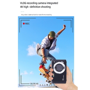 New Arrival 2.88 inch Mini IPS màn hình HD CMOS máy ảnh kỹ thuật số 16X Zoom xách tay CCD máy ảnh - Product Image 6