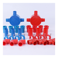 Vente en gros d'usine 12mm 65mm 80Mm 1 pouce 3 pouces 4 pouces 5 pouces 9 pouces 15 pouces 150Mm 200Mm Conduits de câbles électriques en PVC CPVC