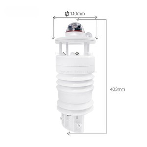 Sensor de Humedad y Polvo Industrial, Monitor de PM2.5, PM10 y TSP, Opción Inalámbrica, Salida RS485, Clasificación IP65, Diseño Modular Compacto para Exteriores - Product Image 2