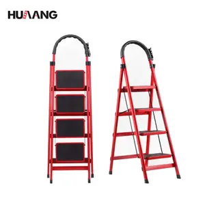 Combination Step Extension Ladder L Iron 5 Steel Stairs Mobile Ladders With Platform