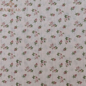 Happeak <span class=keywords><strong>t</strong></span>ùy chỉnh in kỹ thuậ<span class=keywords><strong>t</strong></span> số pointelle vải mềm polyester bông hoa in cho <span class=keywords><strong>c</strong></span>ô gái và chàng trai phụ kiện quần áo - Product Image 5