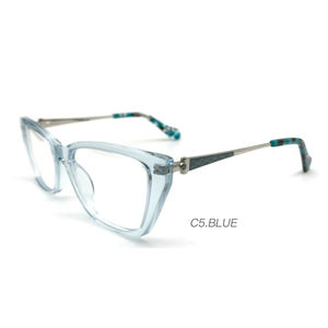Yasee mujeres <span class=keywords><strong>de</strong></span> lujo <span class=keywords><strong>de</strong></span> moda sólido diamante estilo TR + Acetato gafas ópticas protección ocular corrección <span class=keywords><strong>de</strong></span> miopía - Product Image 5