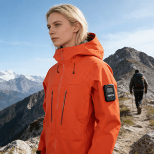 <span class=keywords><strong>Giacca</strong></span> Hardshell OEM Impermeabile e Traspirante con Riflettore RECCO e Badge Intercambiabile per Sci, Trekking ed Esterni Invernali - Product Image 1