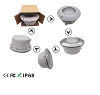12w/18w/24w RGB Piscine Encastré Lampes ABS Niche Par 56 Lumière Led Sous-Marine
