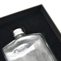 Conception personnalisée de luxe papier rigide emballage bouteille de parfum boîte de soins de la peau pour bouteille d'huile essentielle