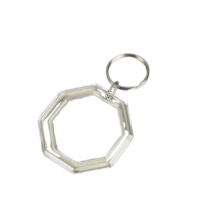 Llavero acrílico con forma de Casa personalizada, venta al por mayor, en blanco, álbum de fotos de plástico, sublimación - Product Image 1