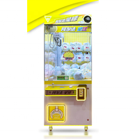 Banana Land Machine à griffes à monnayeur pour peluches, thème spatial, machine de jeu d'arcade de type attrape-jouets, prend en charge OEM ODM