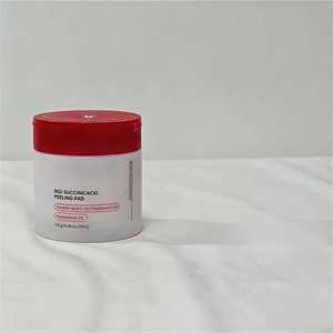 Meilleures ventes Medicubbe <span class=keywords><strong>Red</strong></span> Succinic Acid Panthenol Cotton Pad Exfoliation et apaisement du visage Niacinamide AHA BHA Toner Pad Rouge - Product Image 2