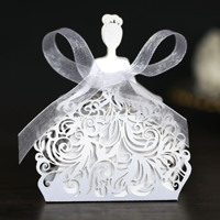 Boîtes à bonbons de remerciement pour mariage, Europe, Amérique, pour célébrations d'anniversaire de jeunes filles, vente en gros