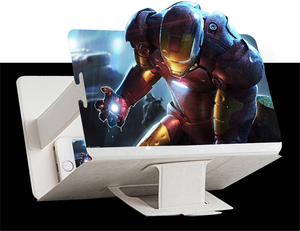 Pembesar layar ponsel 3D, penguat Video pembesar, braket proyektor Desktop berdiri - Product Image 4