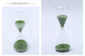 <span class=keywords><strong>Reloj</strong></span> <span class=keywords><strong>de</strong></span> <span class=keywords><strong>Arena</strong></span> <span class=keywords><strong>de</strong></span> Vidrio Soplado a Boca, Múltiples Tiempos, 60 Minutos, Colorido, Estándar, Grande - Product Image 4