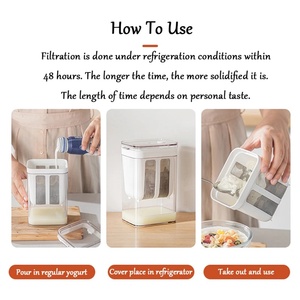 Filtre en acier inoxydable pour yaourt grec écologique <span class=keywords><strong>Metka</strong></span>, pour la séparation du lactosérum, séparateur d'humidité pour le fromage, passoires - Product Image 3